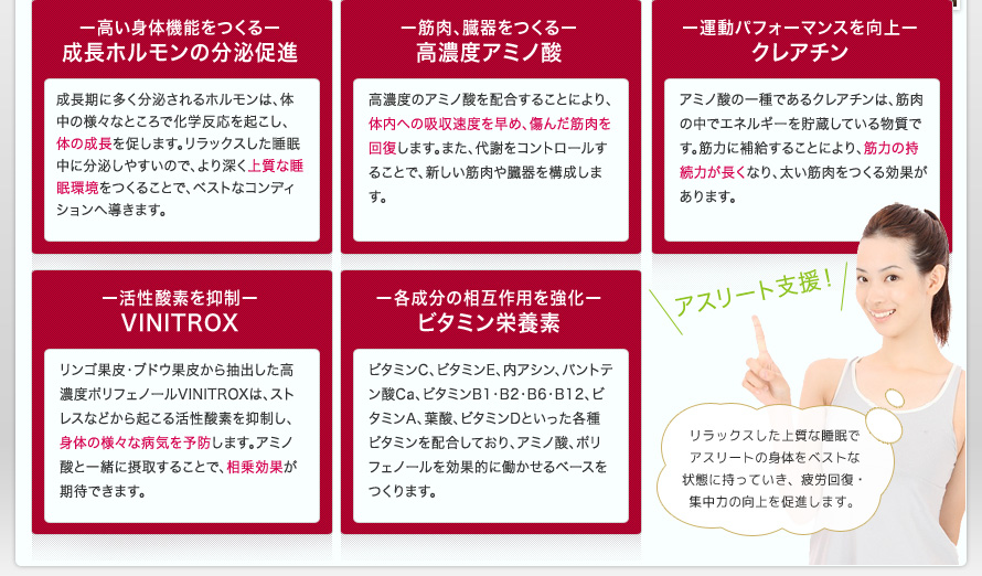 アミノ・ペントスEXの成分と効果